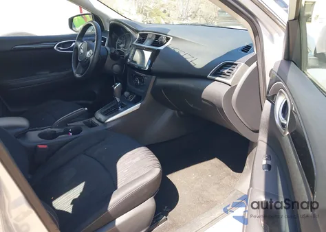 2019 Nissan Sentra Sv z USA, uszkodzony, nr VIN 3N1AB7AP0KL603025